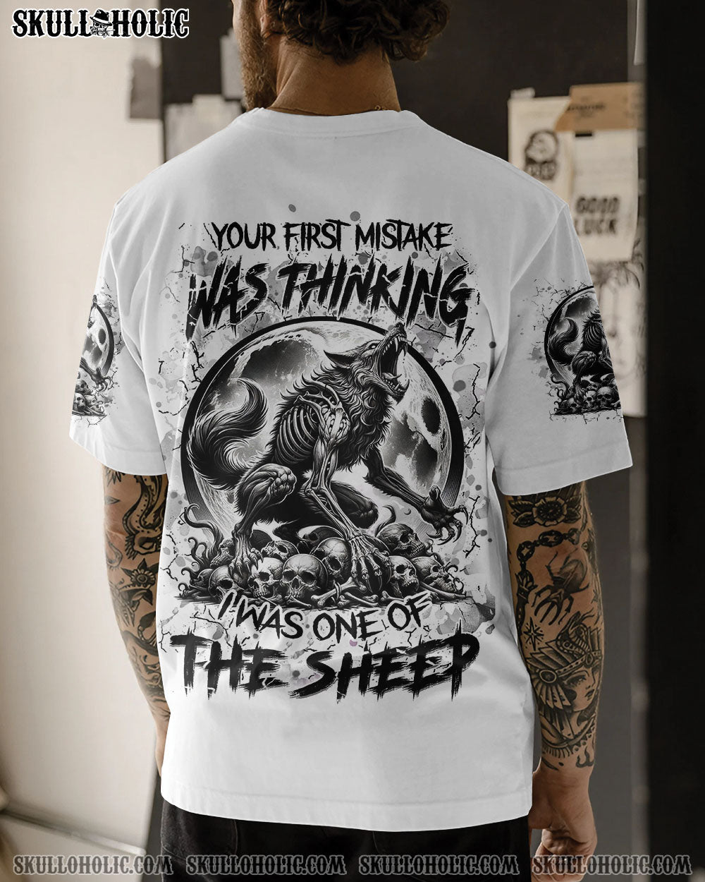 BLISSCORNERS YOUR FIRST MISTAKE ALL OVER PRINT
