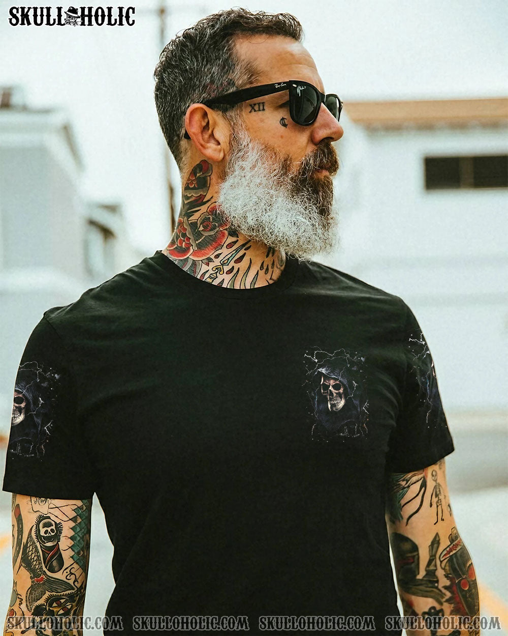 BLISSCORNERS BE CAREFUL WHEN I'M SILENT REAPER ALL OVER PRINT