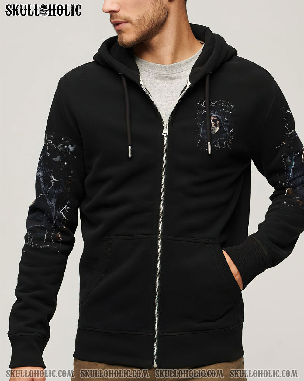 BLISSCORNERS BE CAREFUL WHEN I'M SILENT REAPER ALL OVER PRINT