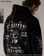 BLISSCORNERS BE CAREFUL WHEN I'M SILENT REAPER ALL OVER PRINT