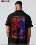 BLISSCORNERS BE CAREFUL WHO YOU F OVER ALL OVER PRINT