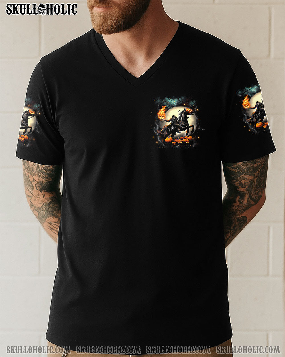 BLISSCORNERS HELLO DARKNESS MY OLD FRIEND HALLOWEEN ALL OVER PRINT