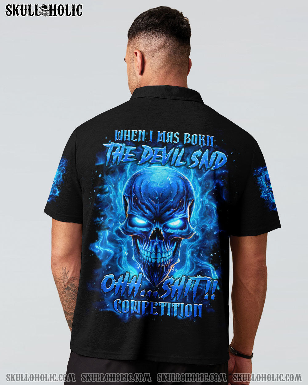 BLISSCORNERS WHEN I WAS BORN SKULL ALL OVER PRINT