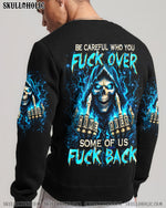 BLISSCORNERS BE CAREFUL SKULL REAPER ALL OVER PRINT