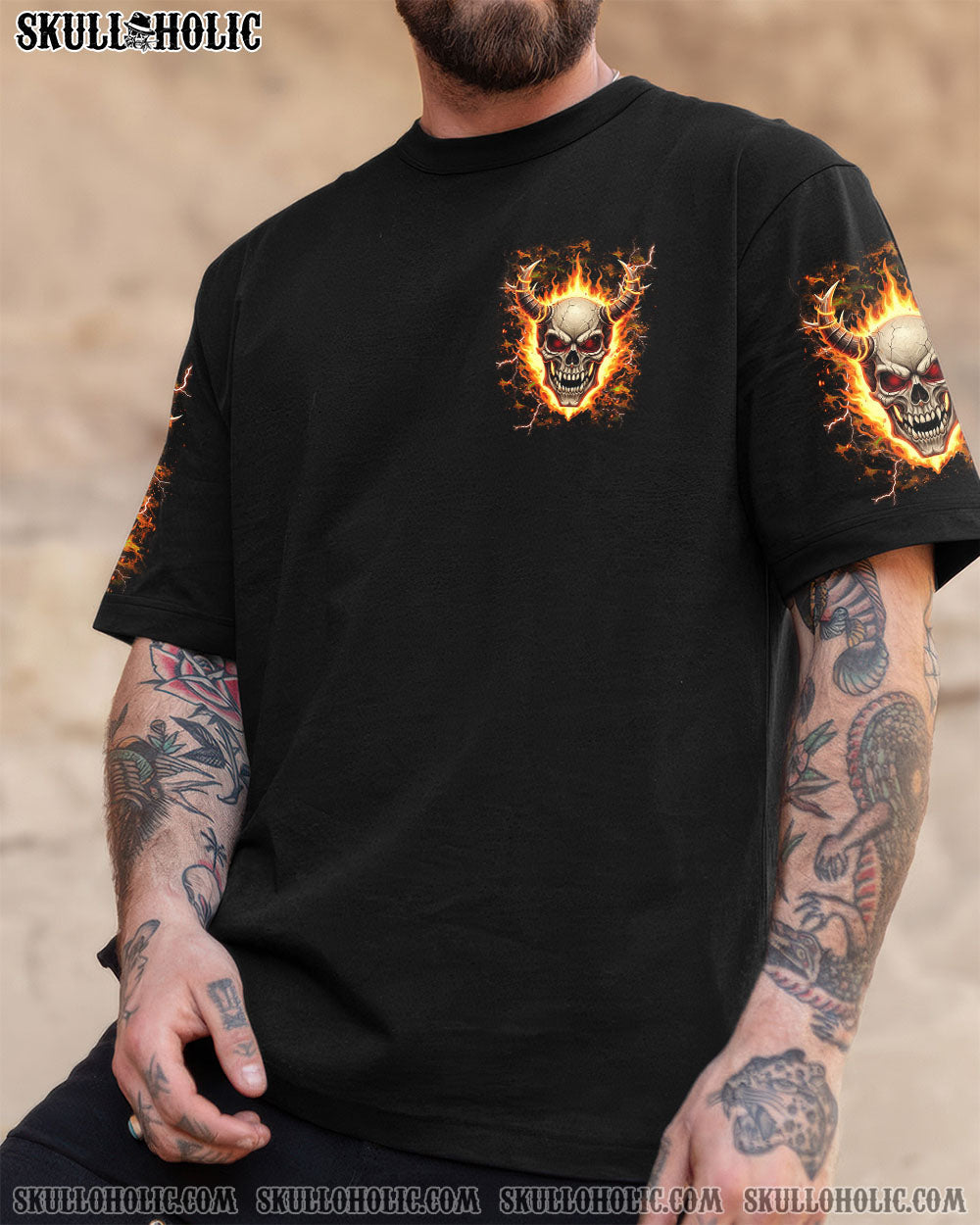 BLISSCORNERS YOUR DEMONS HIDE UNDER YOUR BED ALL OVER PRINT