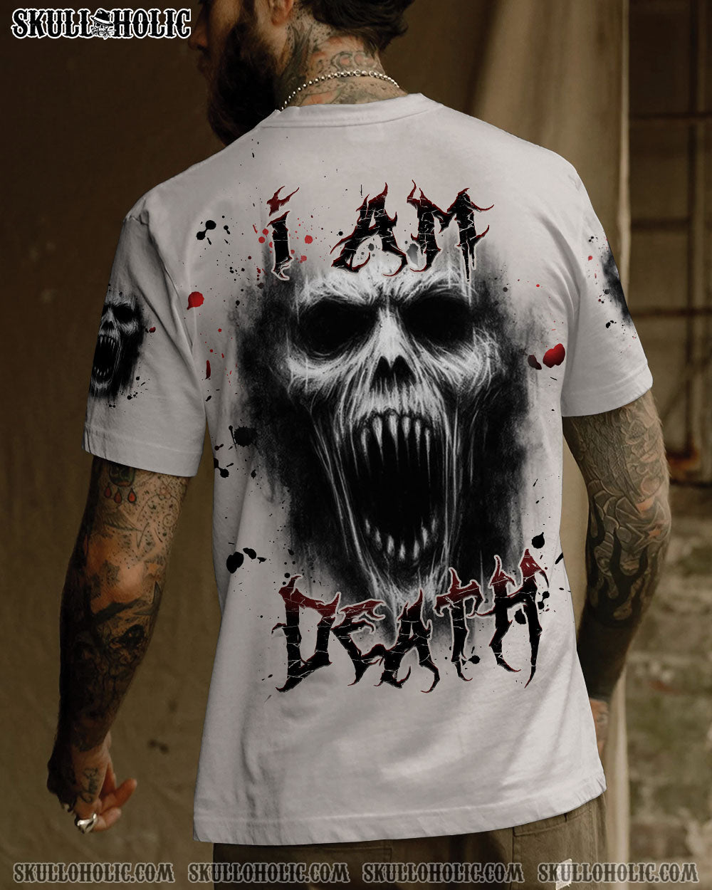 BLISSCORNERS I AM DEATH ALL OVER PRINT