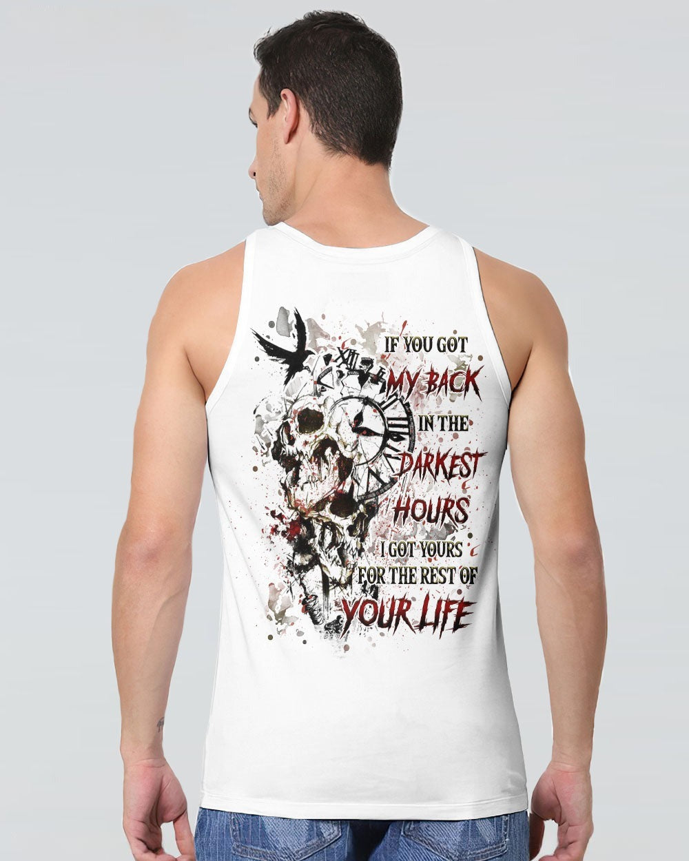 BLISSCORNERS IF YOU GOT MY BACK IN THE DARKEST HOURS ALL OVER PRINT