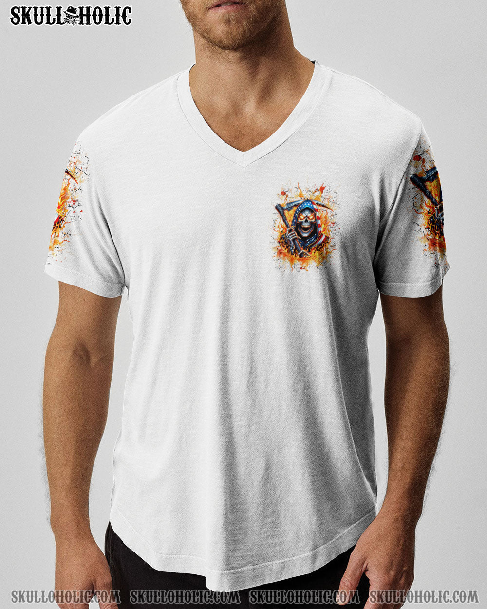 BLISSCORNERS WHICH LUCKY ONE ARE YOU SKULL ALL OVER PRINT