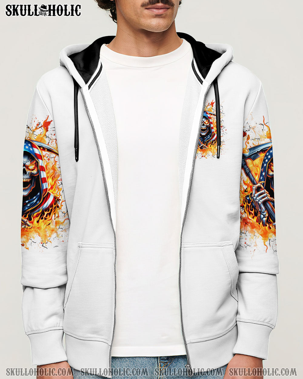 BLISSCORNERS WHICH LUCKY ONE ARE YOU SKULL ALL OVER PRINT