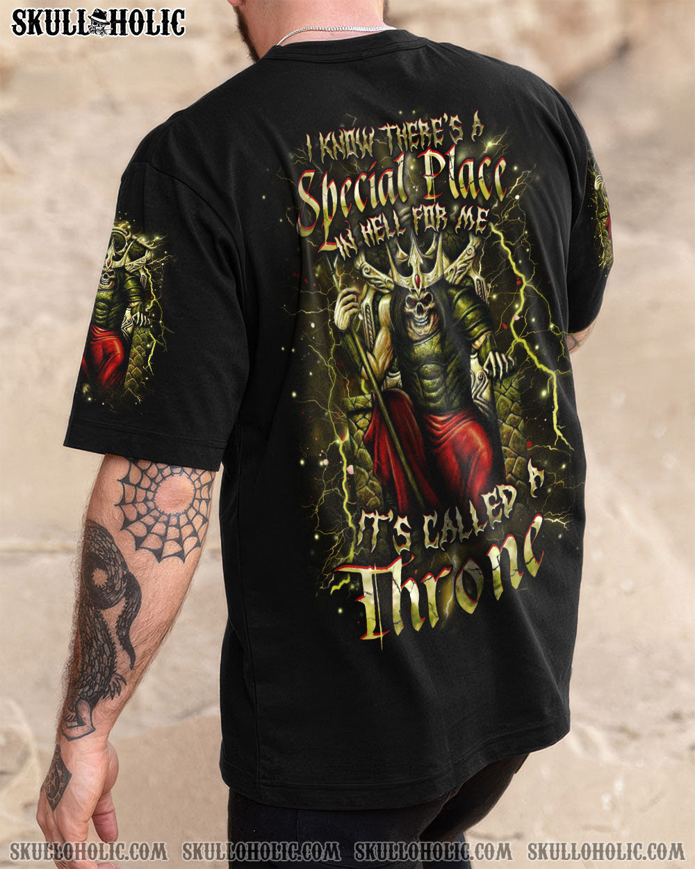 BLISSCORNERS THRONE SKULL ALL OVER PRINT