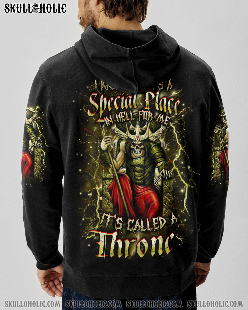 BLISSCORNERS THRONE SKULL ALL OVER PRINT