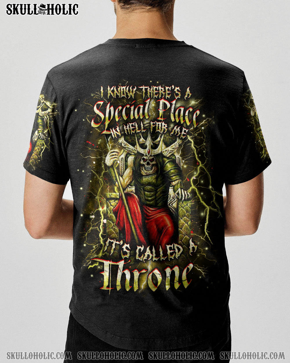 BLISSCORNERS THRONE SKULL ALL OVER PRINT