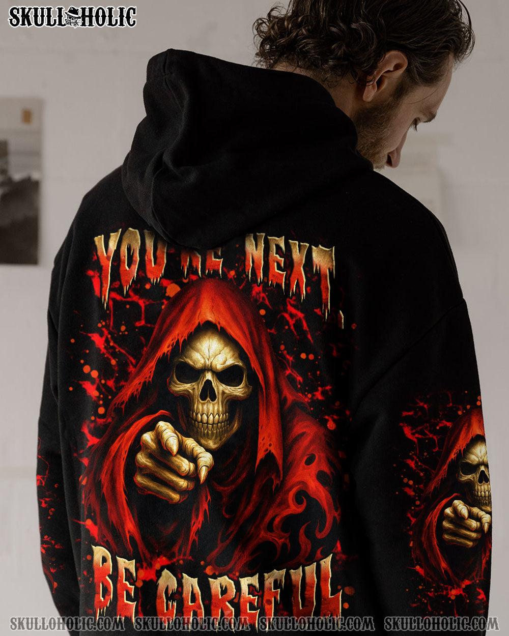BLISSCORNERS YOU'RE NEXT BE CAREFUL ALL OVER PRINT