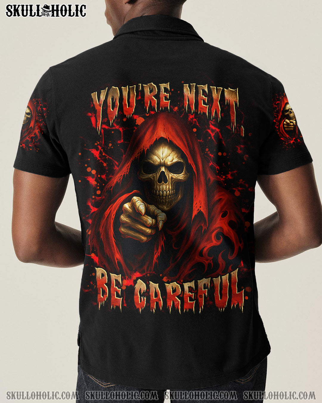 BLISSCORNERS YOU'RE NEXT BE CAREFUL ALL OVER PRINT