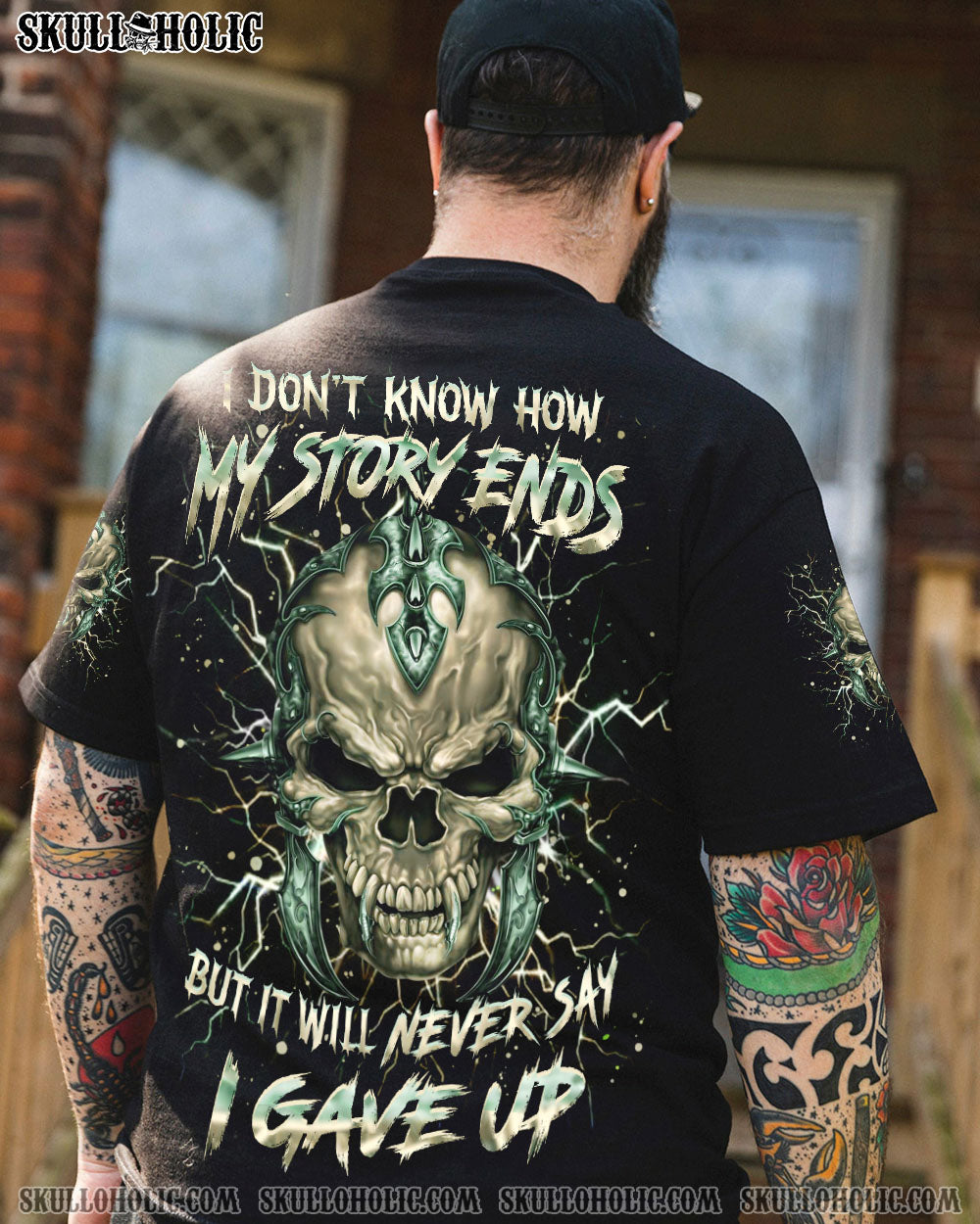 BLISSCORNERS I DON'T KNOW HOW MY STORY ENDS ALL OVER PRINT