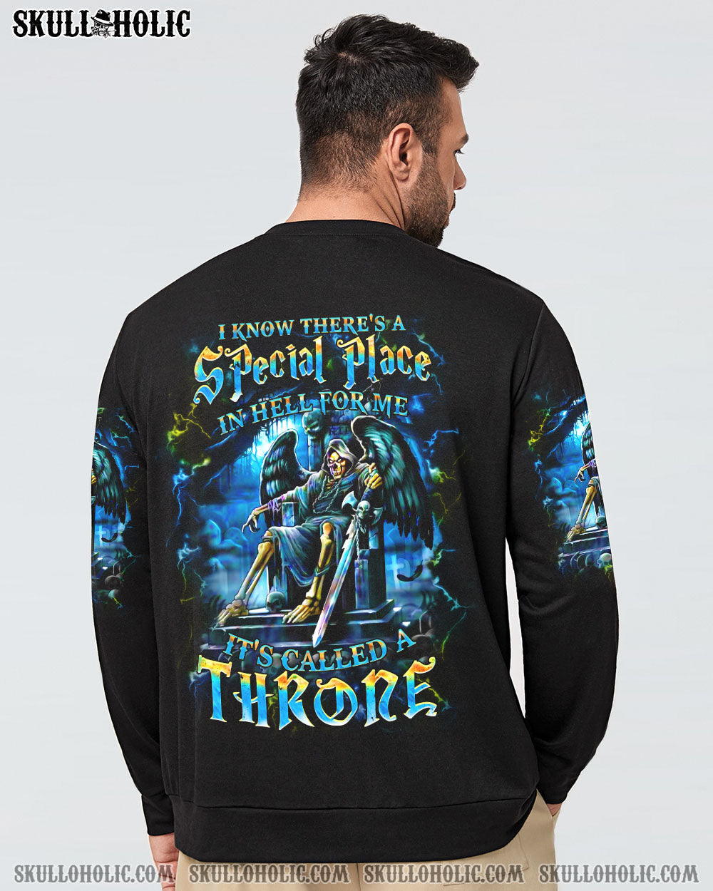 BLISSCORNERS THRONE SKULL ALL OVER PRINT