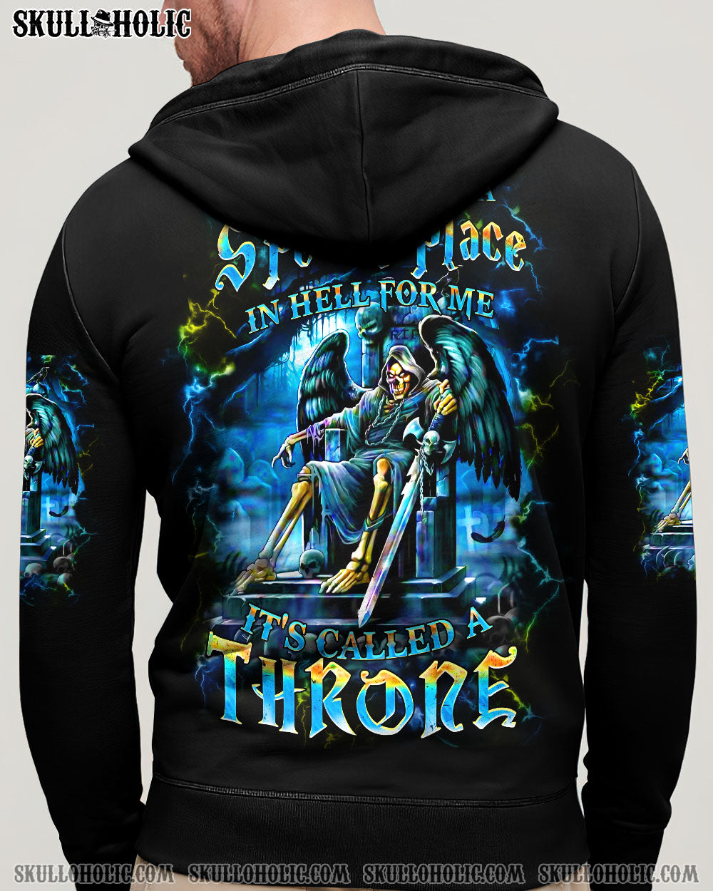 BLISSCORNERS THRONE SKULL ALL OVER PRINT