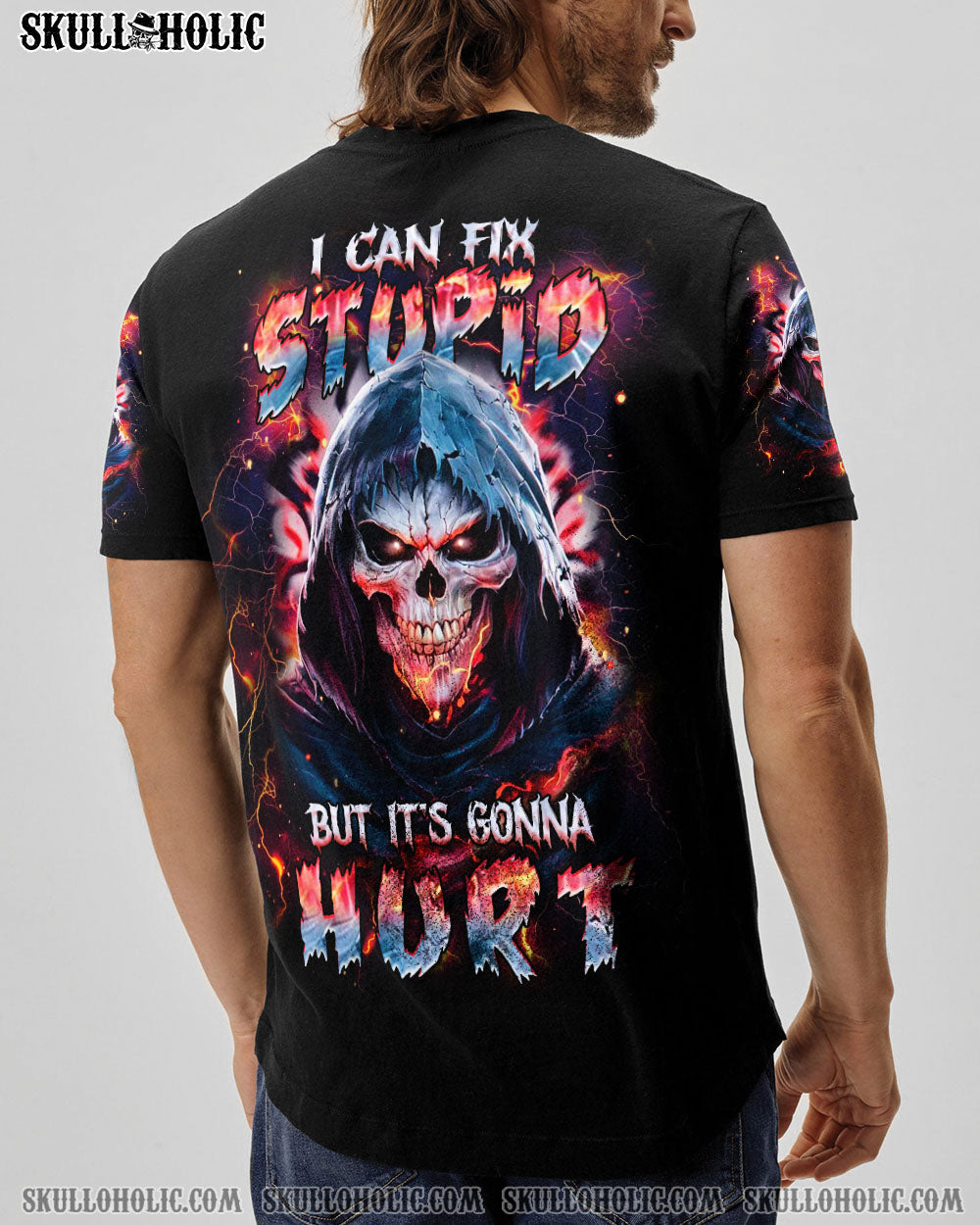 BLISSCORNERS I CAN FIX STUPID BUT IT'S GONNA HURT ALL OVER PRINT