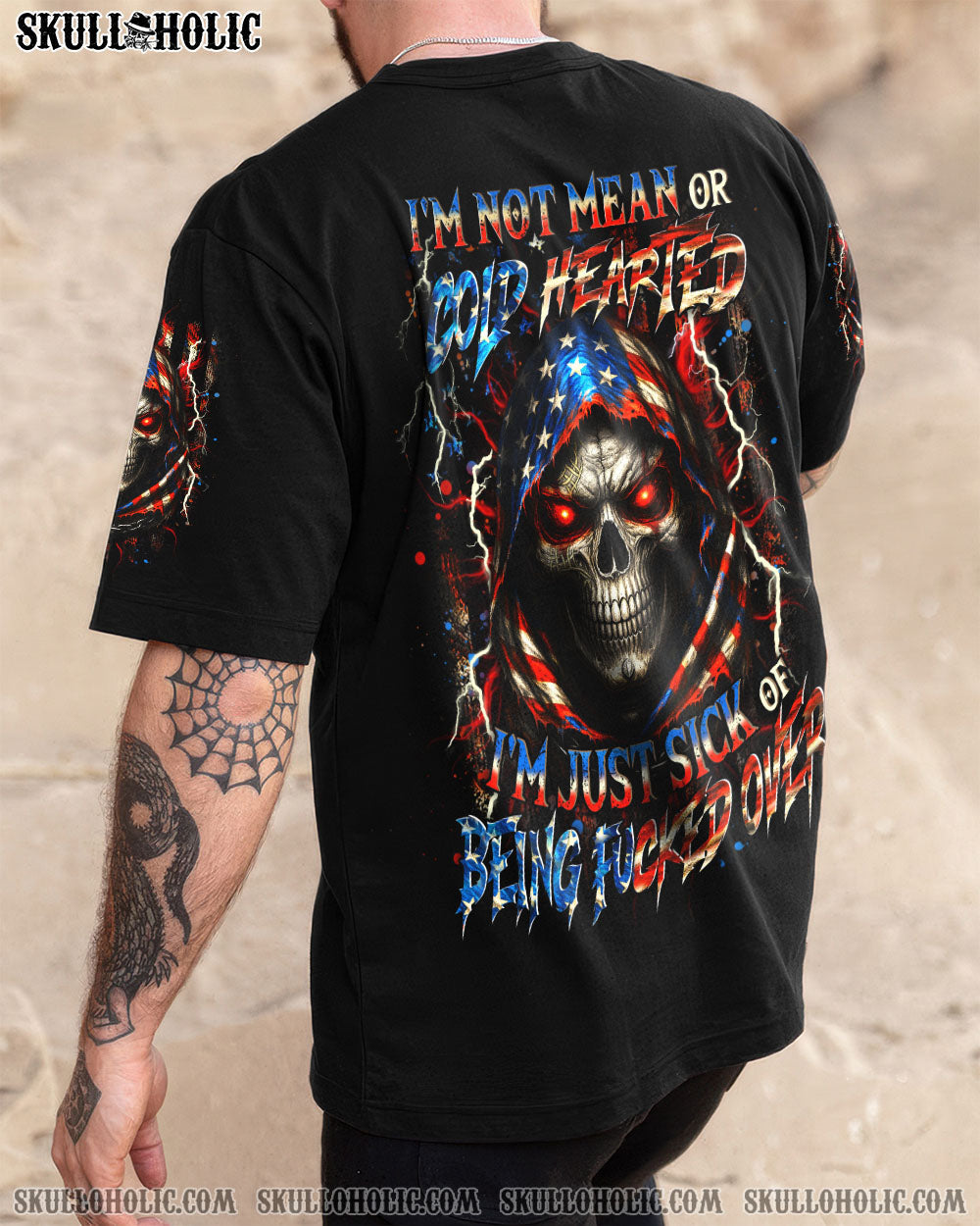 BLISSCORNERS I'M NOT MEAN OR COLD HEARTED ALL OVER PRINT