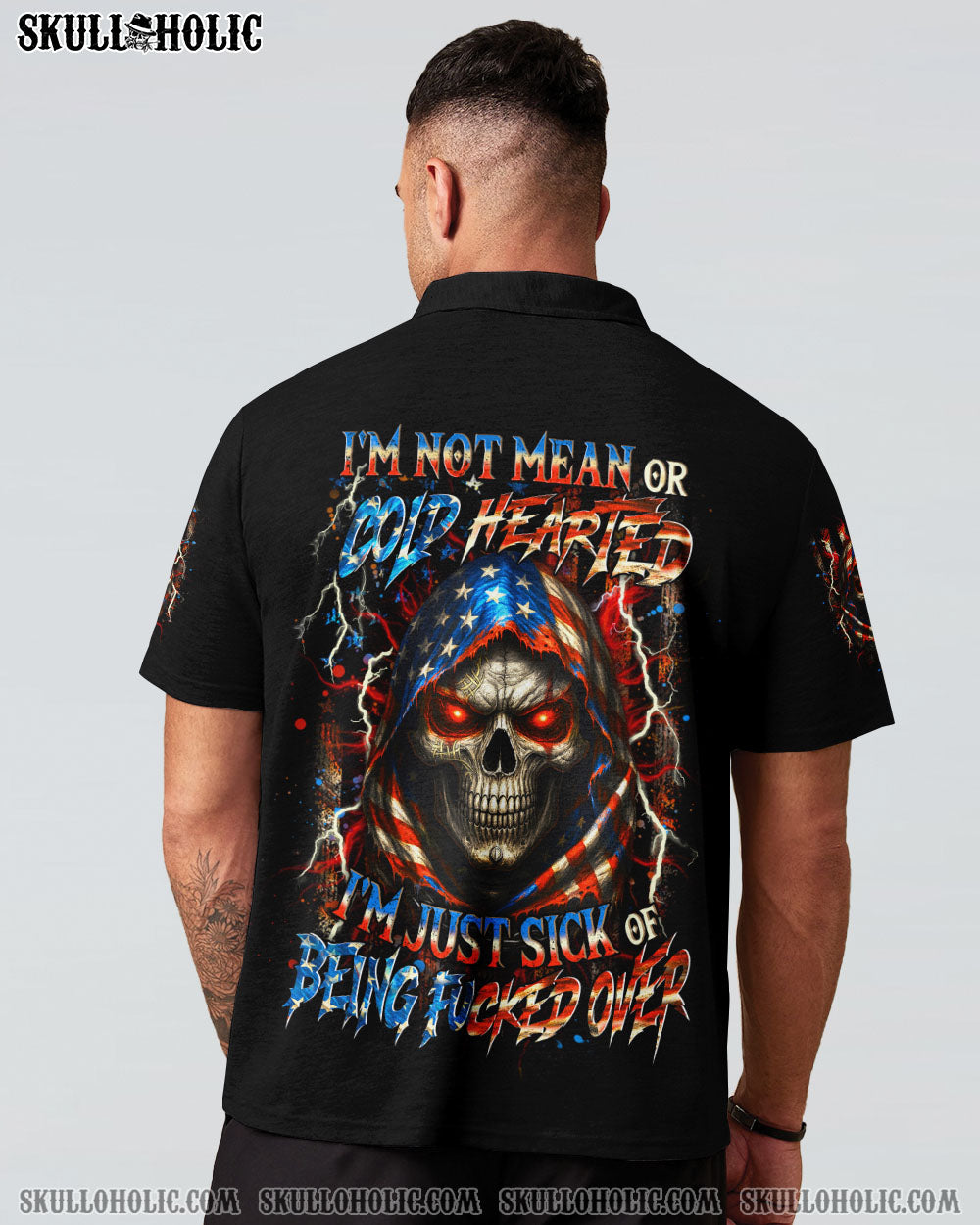 BLISSCORNERS I'M NOT MEAN OR COLD HEARTED ALL OVER PRINT