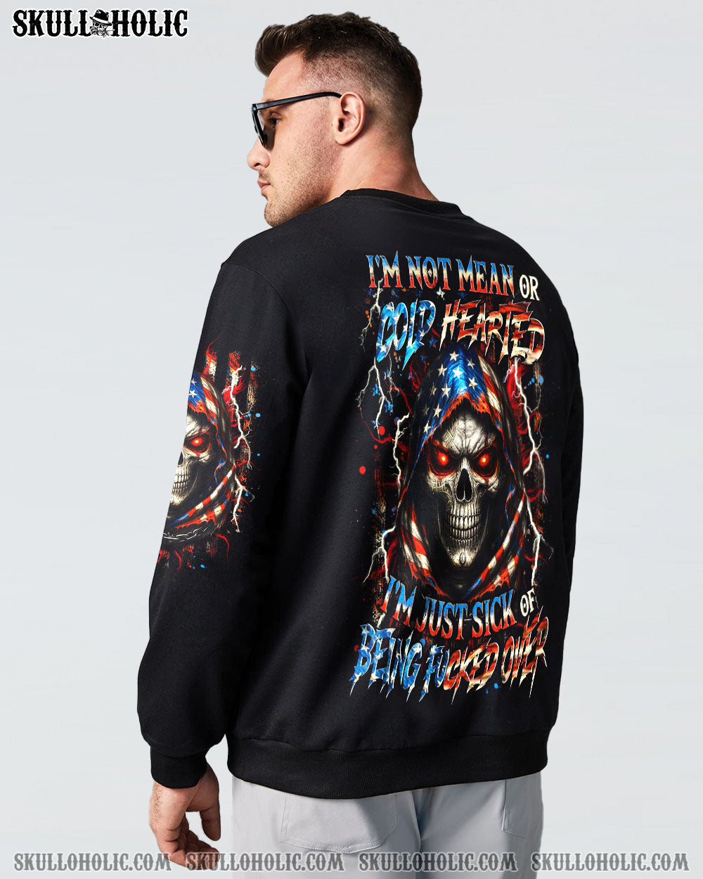 BLISSCORNERS I'M NOT MEAN OR COLD HEARTED ALL OVER PRINT