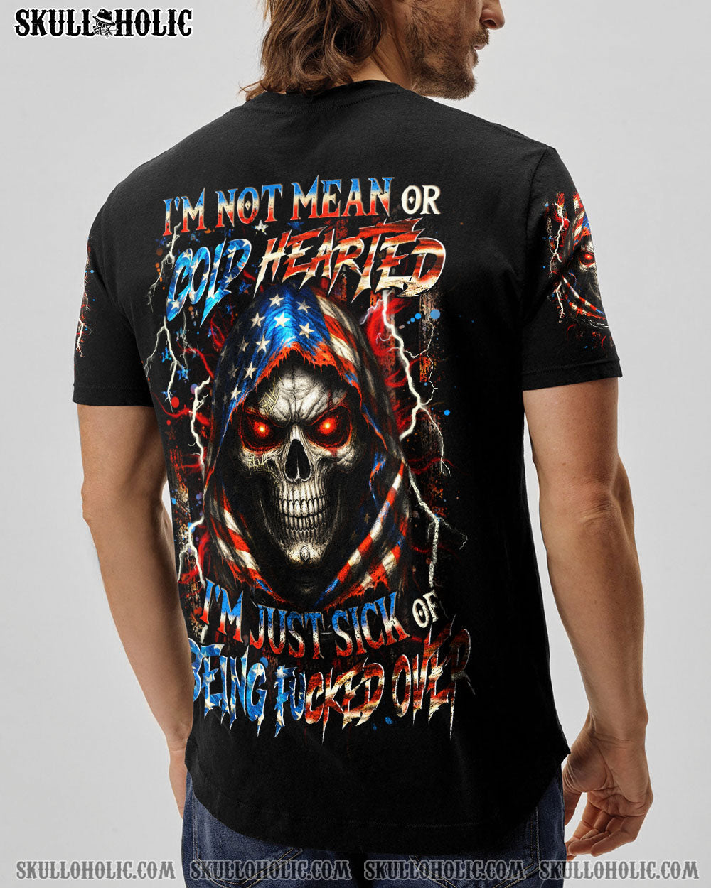BLISSCORNERS I'M NOT MEAN OR COLD HEARTED ALL OVER PRINT