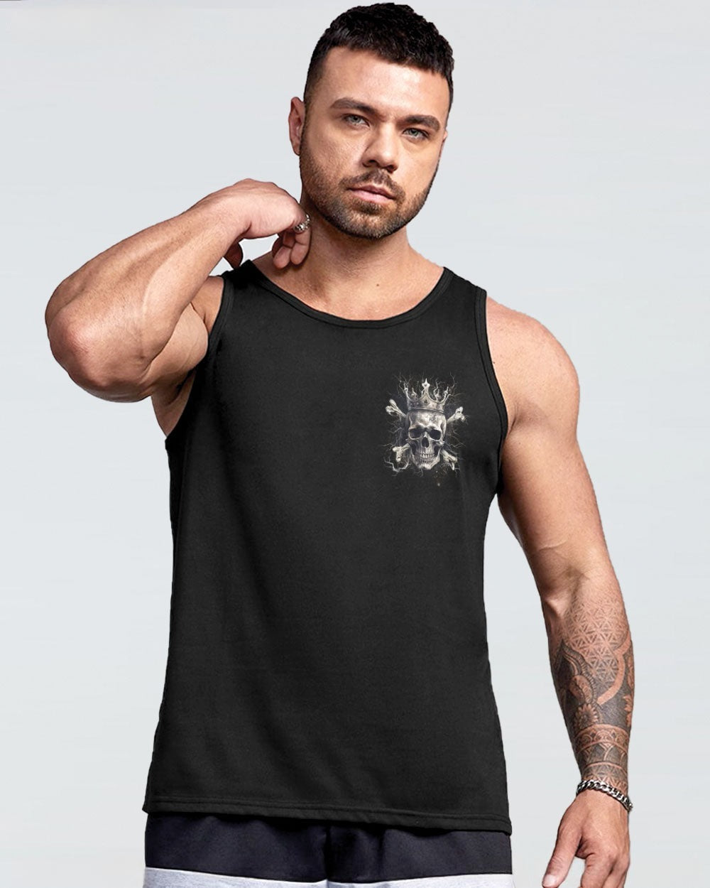 BLISSCORNERS THRONE SKULL ALL OVER PRINT