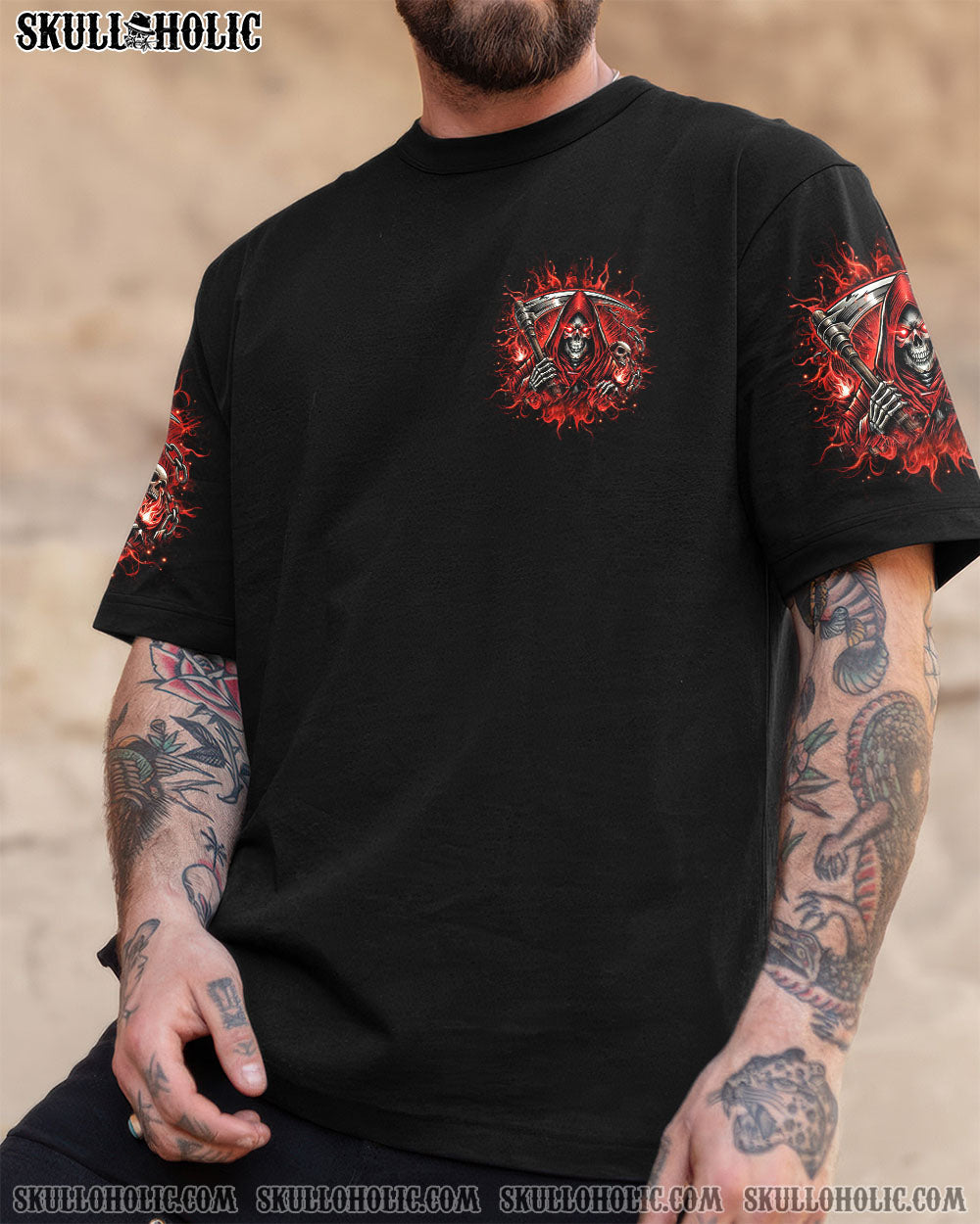 BLISSCORNERS WHICH LUCKY ONE ARE YOU SKULL ALL OVER PRINT