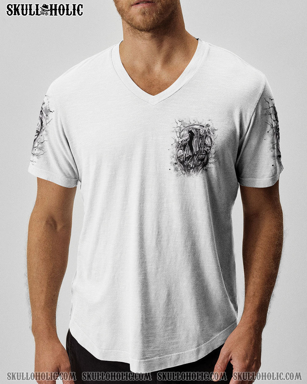BLISSCORNERS OF COURSE I'M GOING TO HELL SKULL ALL OVER PRINT