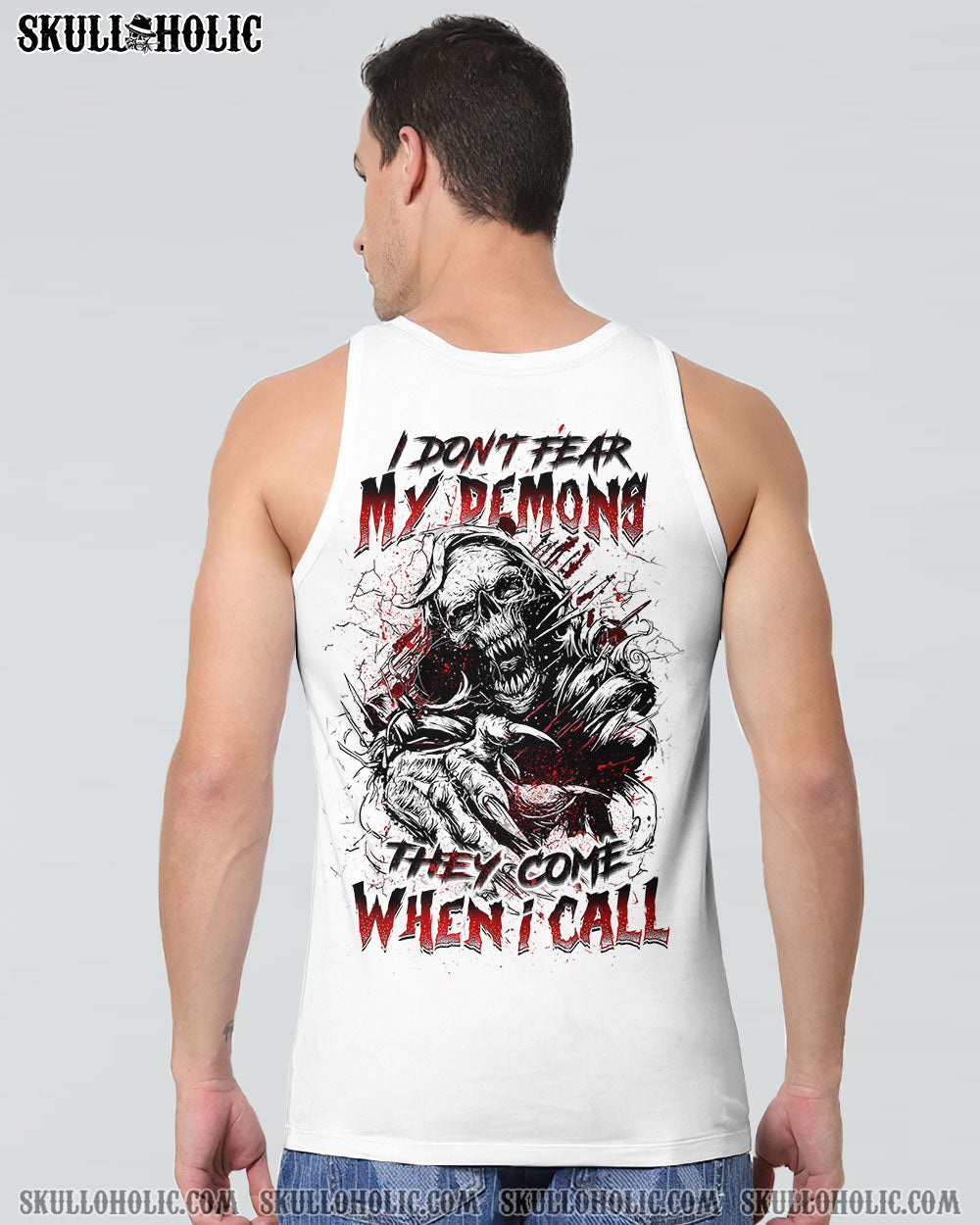 BLISSCORNERS I DON'T FEAR MY DEMONS ALL OVER PRINT