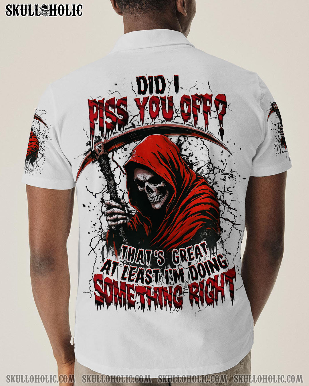 BLISSCORNERS DID I PISS YOU OFF SKULL REAPER ALL OVER PRINT