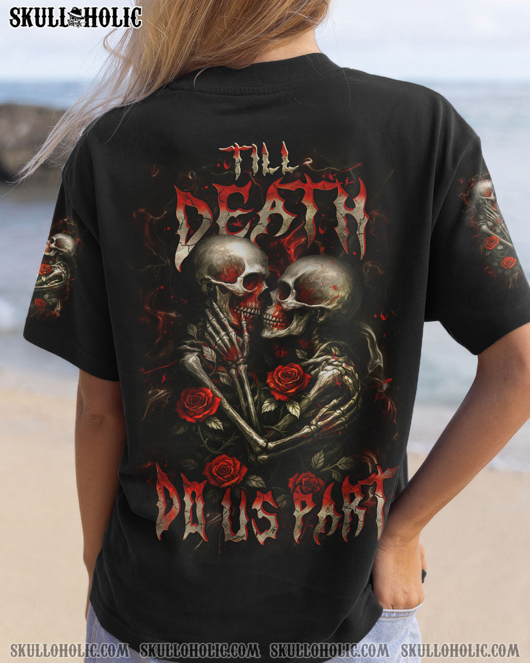 BLISSCORNERS TILL DEATH DO US PART COUPLE ALL OVER PRINT