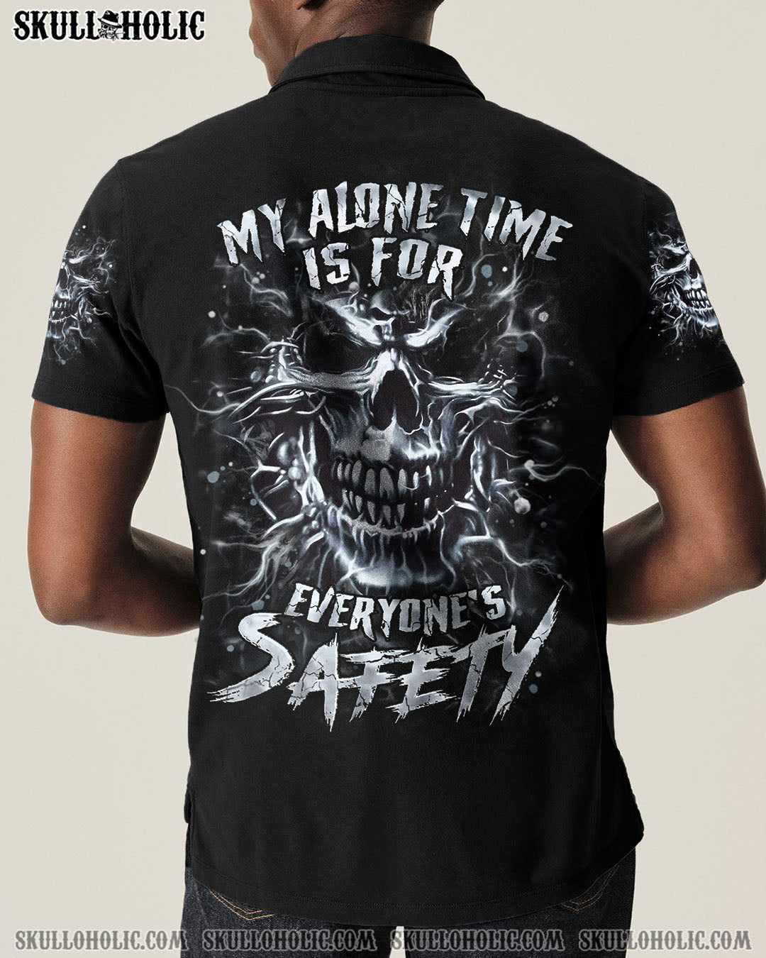 BLISSCORNERS MY ALONE TIME IS FOR EVERYONE'S SAFETY ALL OVER PRINT