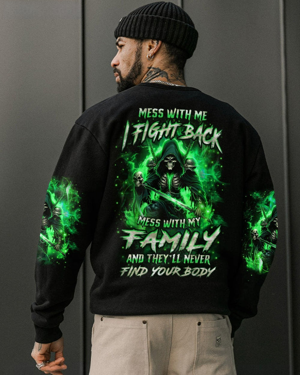 BLISSCORNERS MESS WITH ME I FIGHT BACK ALL OVER PRINT
