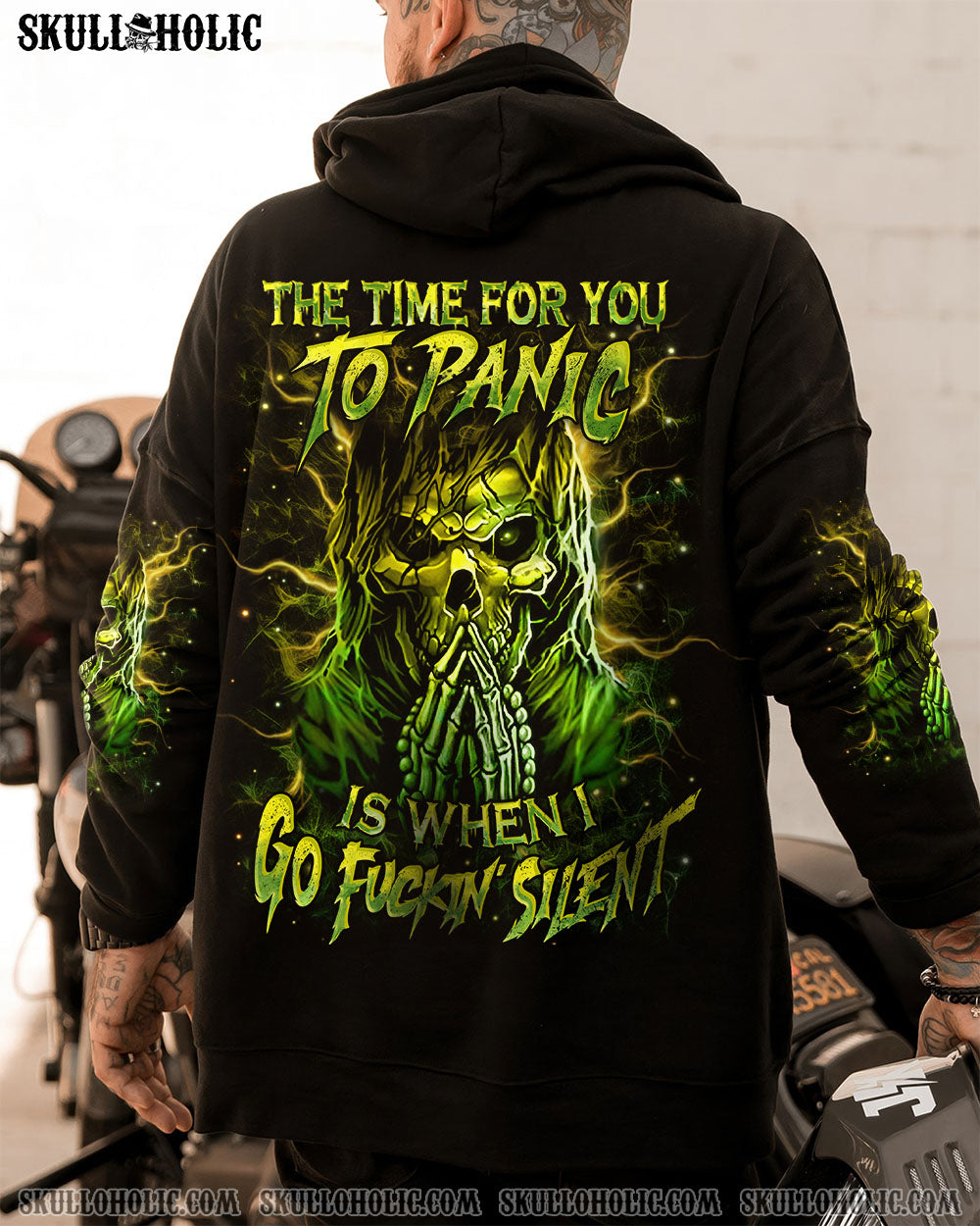 BLISSCORNERS THE TIME FOR YOU TO PANIC ALL OVER PRINT