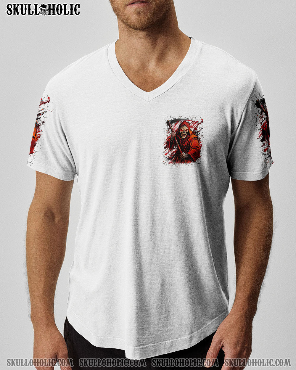 BLISSCORNERS OF COURSE I'M GOING TO HELL SKULL ALL OVER PRINT