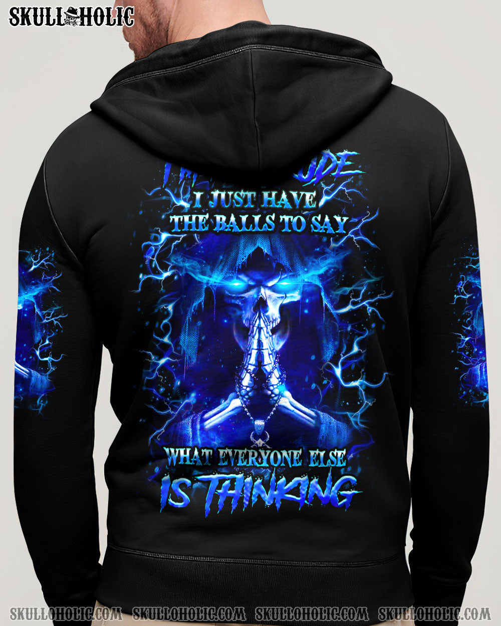 BLISSCORNERS I'M NOT RUDE I JUST HAVE THE BALLS ALL OVER PRINT