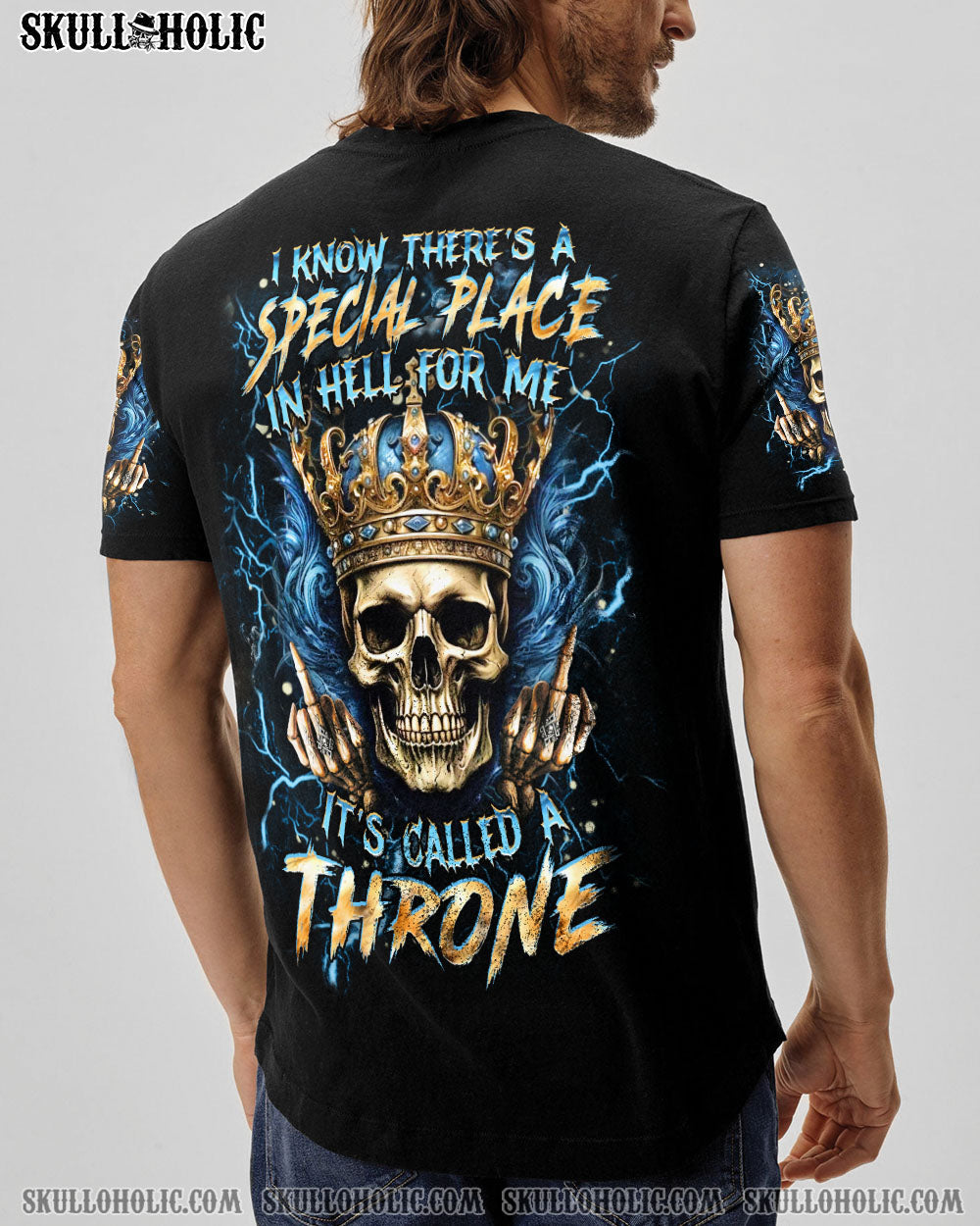 BLISSCORNERS THRONE SKULL ALL OVER PRINT