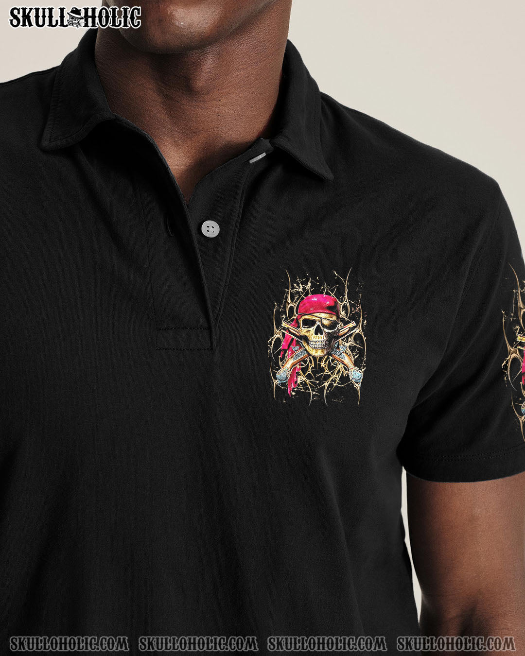 BLISSCORNERS I CAN FIX STUPID BUT IT'S GONNA HURT PIRATE SKULL ALL OVER PRINT