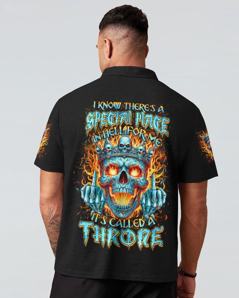 BLISSCORNERS THRONE SKULL ALL OVER PRINT
