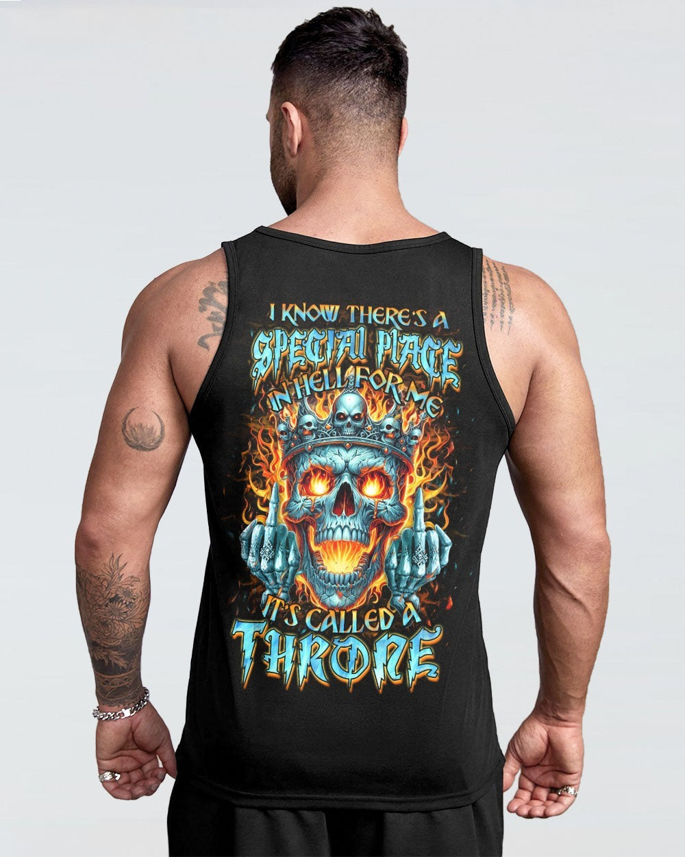 BLISSCORNERS THRONE SKULL ALL OVER PRINT