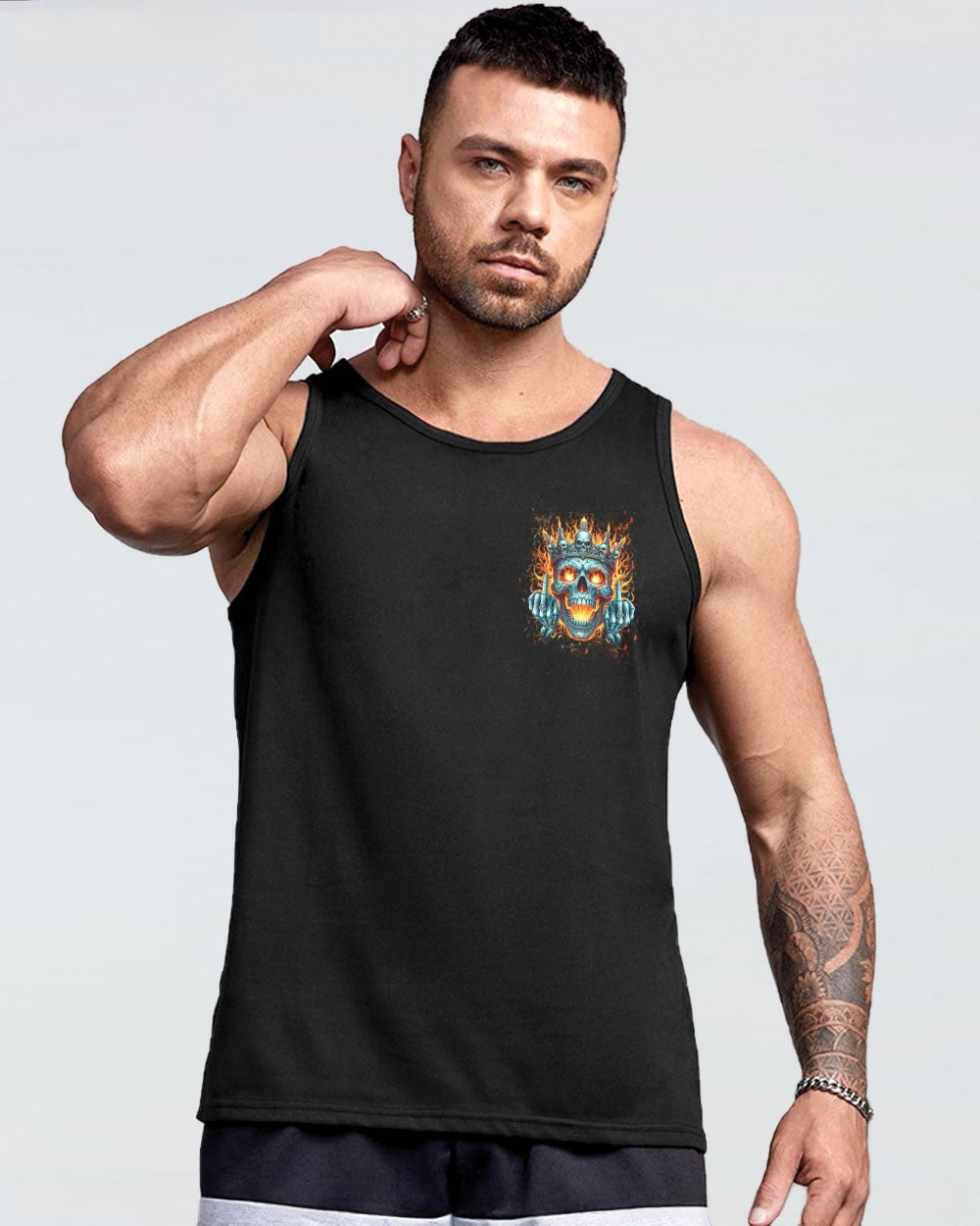 BLISSCORNERS THRONE SKULL ALL OVER PRINT