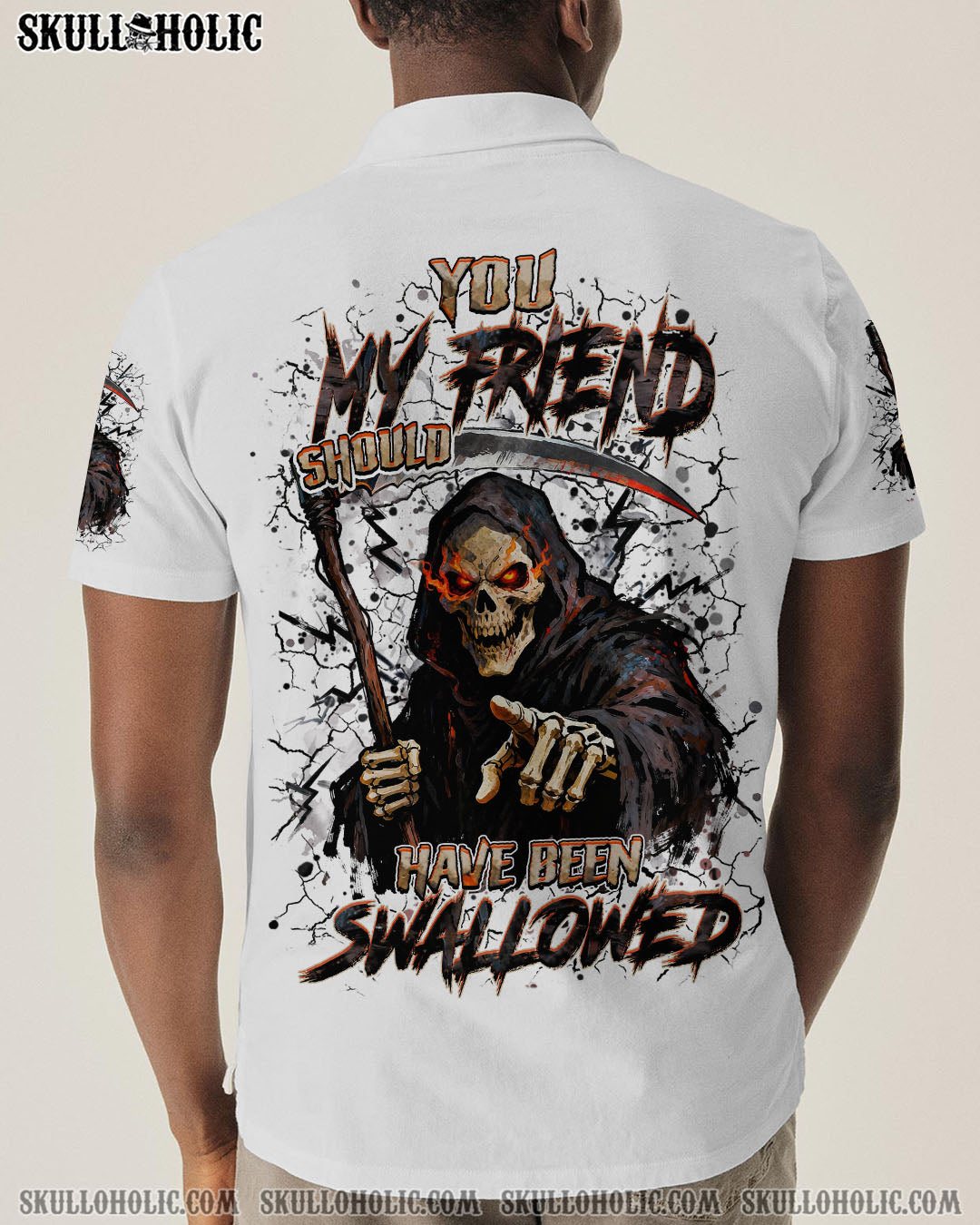 BLISSCORNERS YOU MY FRIEND SHOULD HAVE BEEN SWALLOWED ALL OVER PRINT