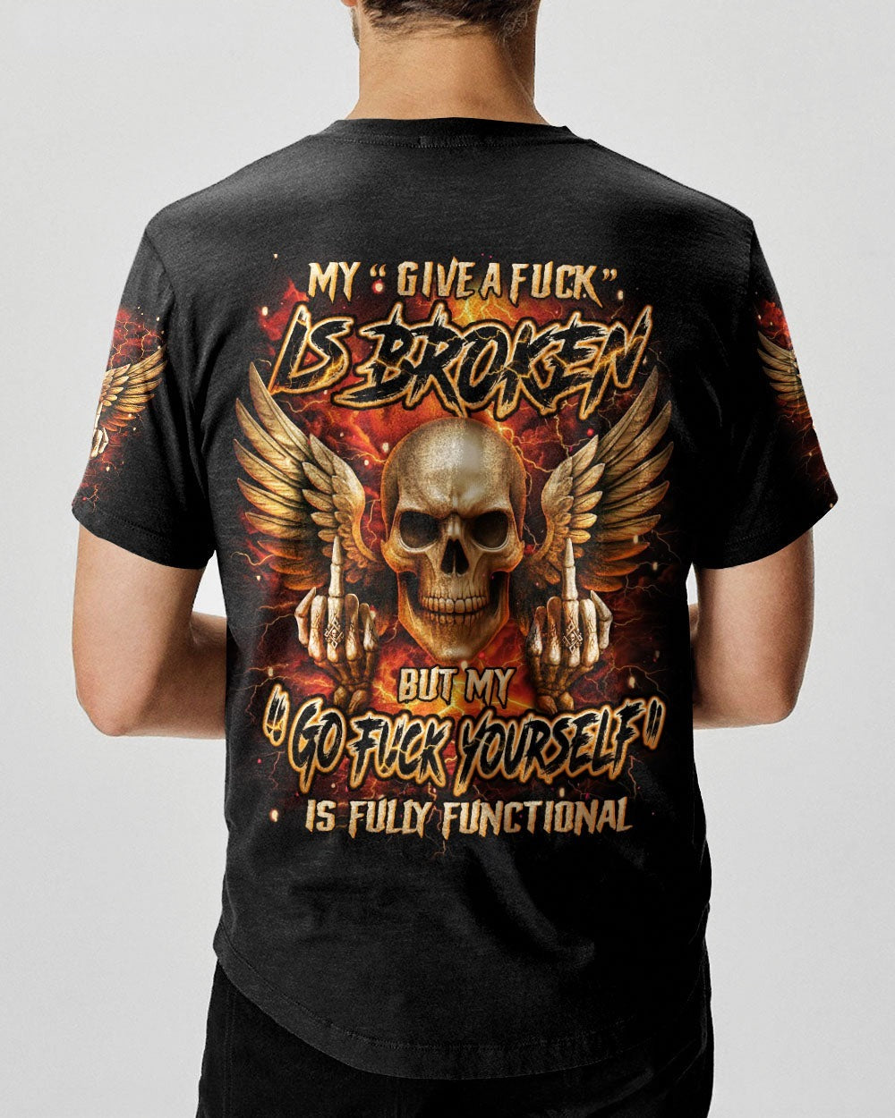 BLISSCORNERS MY GIVE A F IS BROKEN ALL OVER PRINT