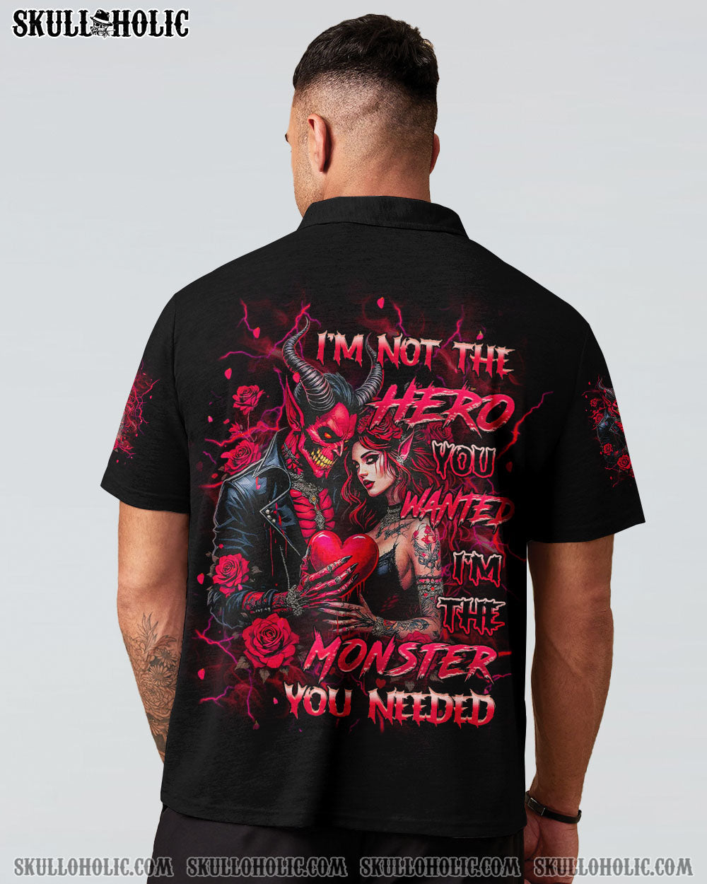 BLISSCORNERS I'M NOT THE HERO YOU WANTED ALL OVER PRINT