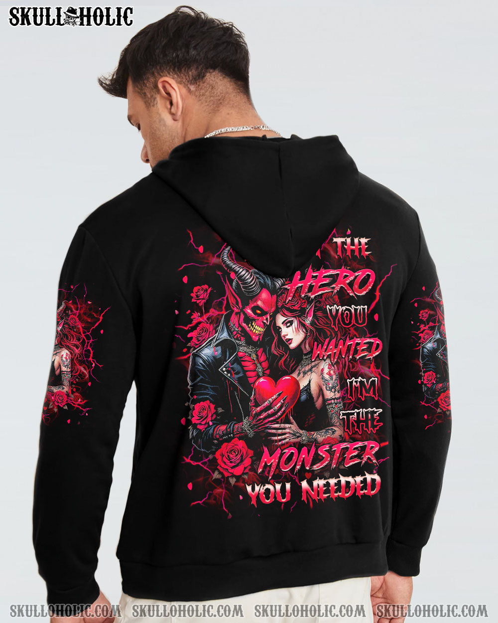 BLISSCORNERS I'M NOT THE HERO YOU WANTED ALL OVER PRINT