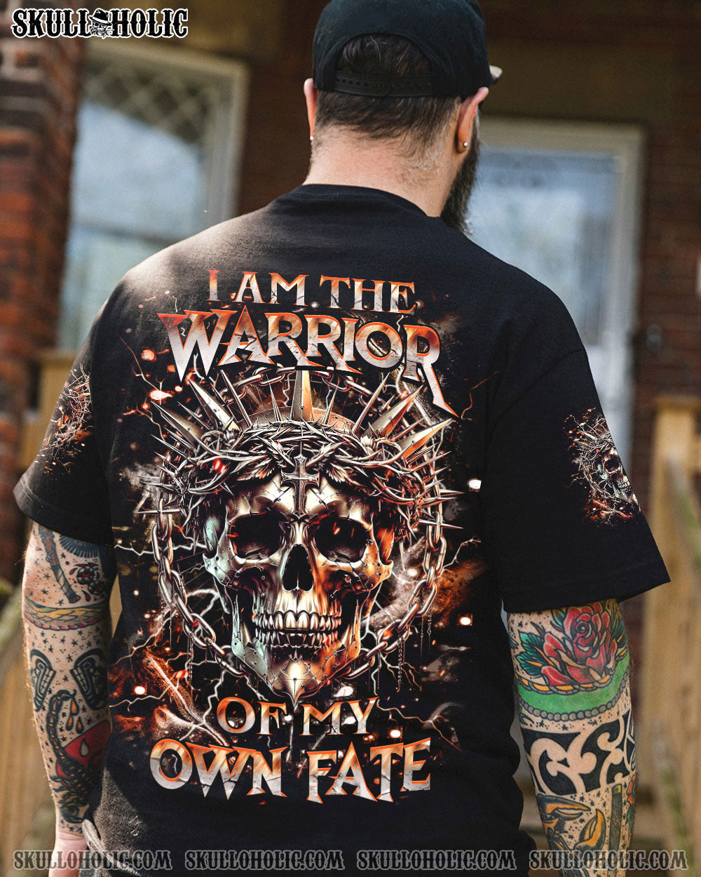 BLISSCORNERS I AM THE WARRIOR OF MY OWN FATE ALL OVER PRINT