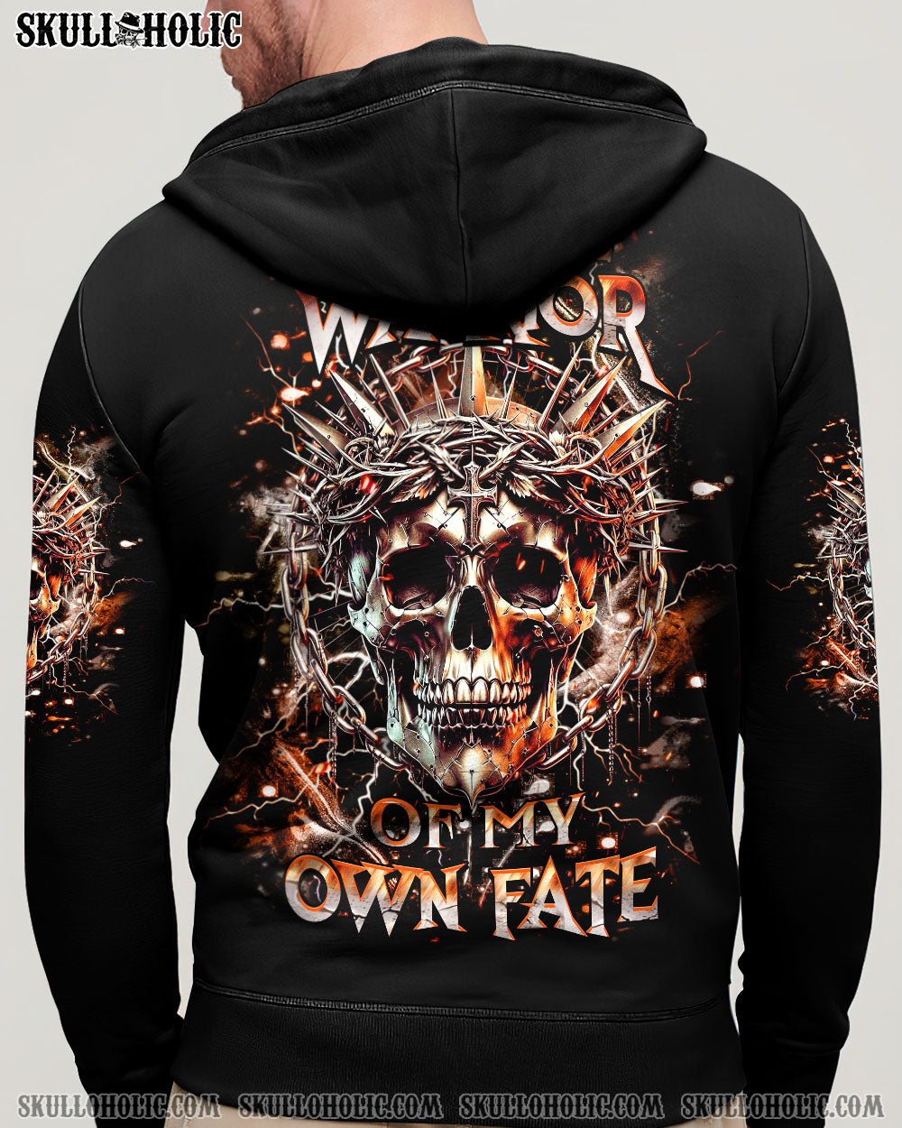 BLISSCORNERS I AM THE WARRIOR OF MY OWN FATE ALL OVER PRINT