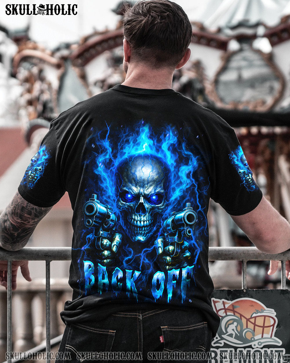 BLISSCORNERS BACK OFF ALL OVER PRINT