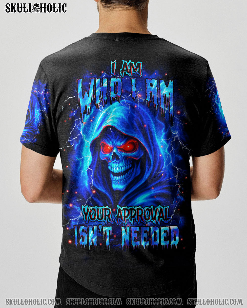BLISSCORNERS I AM WHO I AM SKULL REAPER ALL OVER PRINT